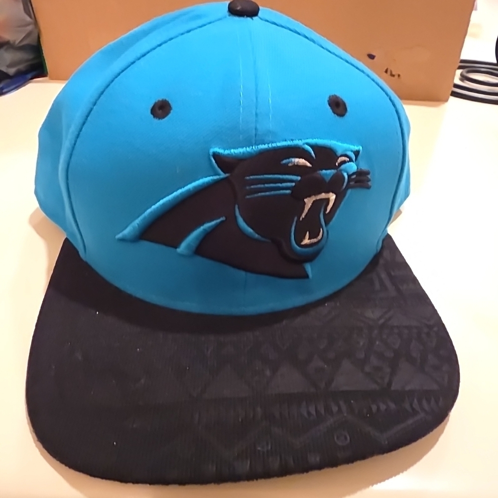 Carolina Panthers Tribal New Era Snapback Hat